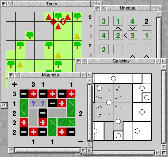 [Puzzles Screenshot]